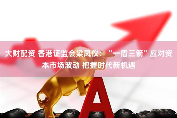 大财配资 香港证监会梁凤仪：“一盾三箭”应对资本市场波动 把握时代新机遇